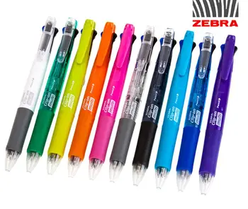 Шариковая ручка Zebra Clip-on Multi 5 в 1 0,7 мм содержит механический карандаш 0,5 мм Япония B4SA1